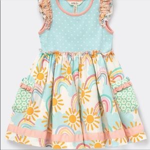 Matilda Jane Rainbow Way Dress NEW size 6
